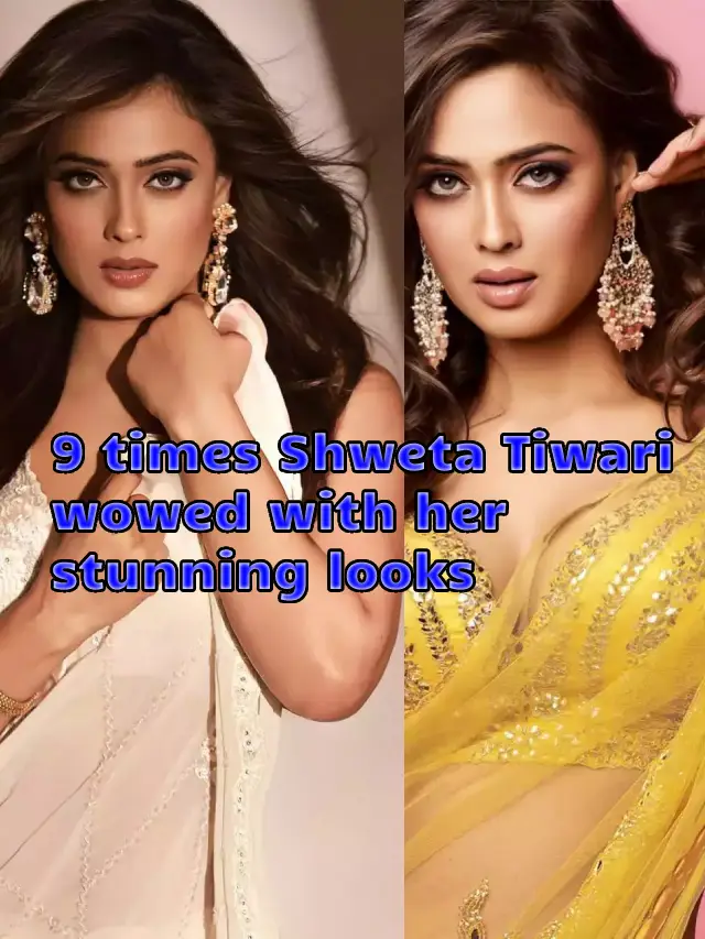 9 times Shweta Tiwari wowed with her stunning looks